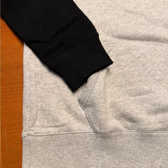 Roots Black and Gray Raglan Hoodie - Picture 5 of 6